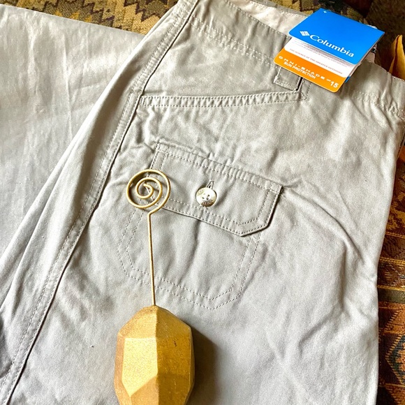 NWT COLUMBIA | Pant Versatile Omni Shade Classic Casual Trail Hiking Sz 2 L - Picture 8 of 14
